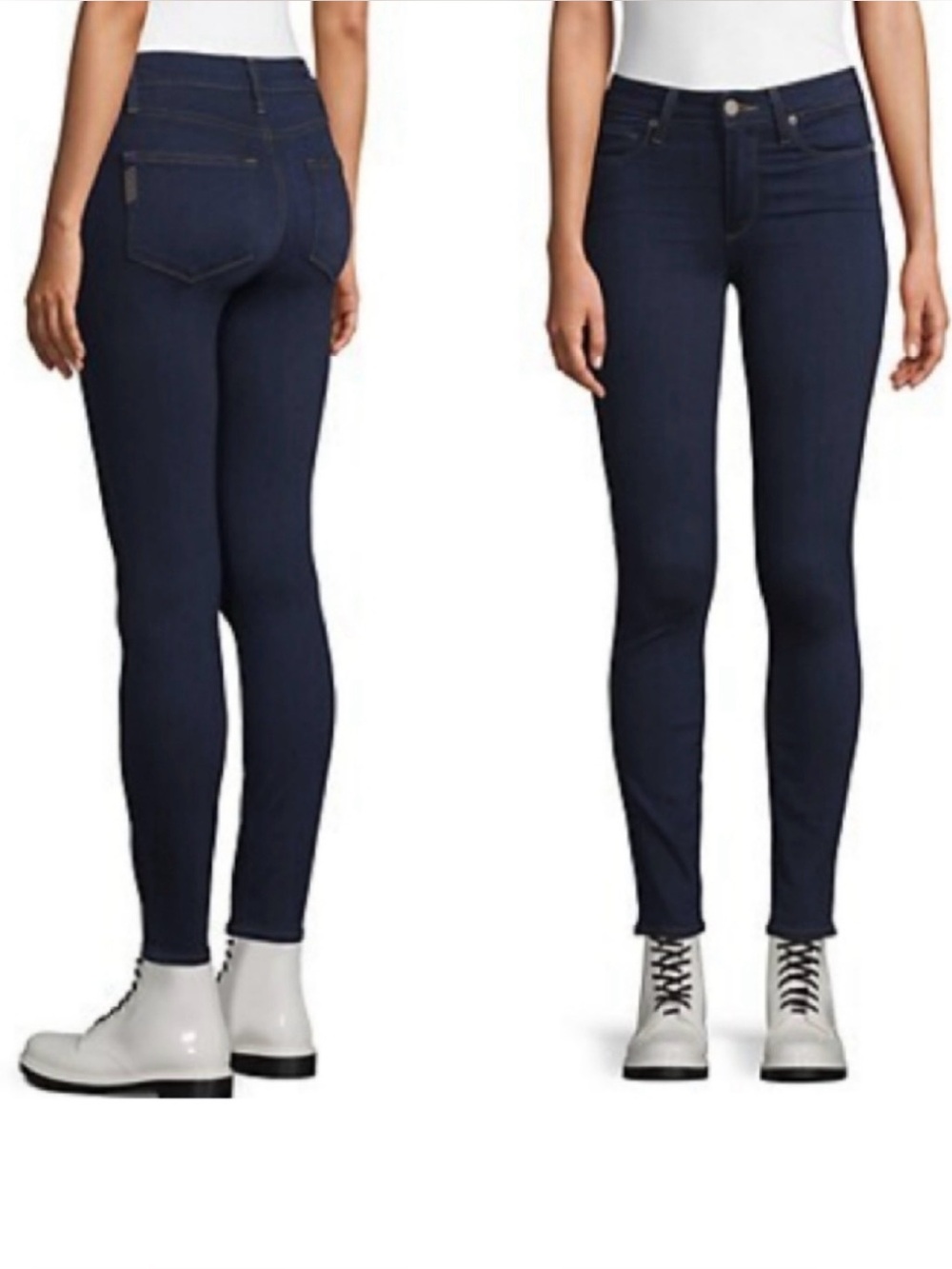 PAIGE Hoxton Ankle Skinny Jeans - High Rise Stretch, size 31